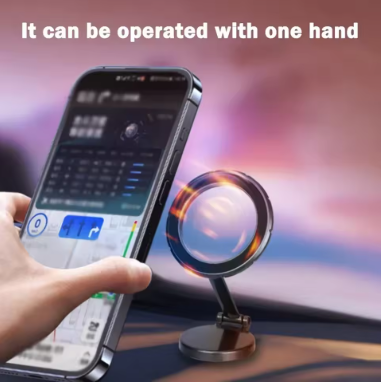 Fold Magnetic Phone Holder | 1080° Angle Rotation | Universal Magnetic Stand