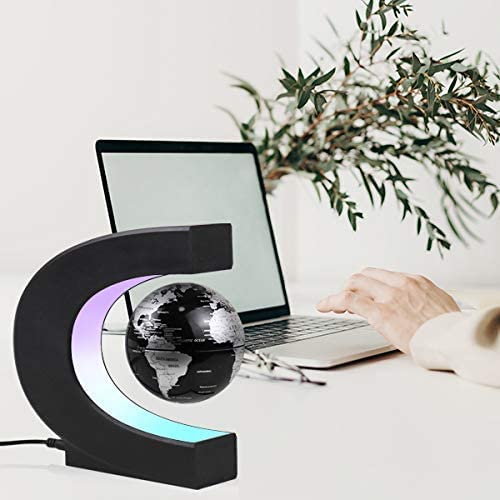 Levitating Globe with LED Light