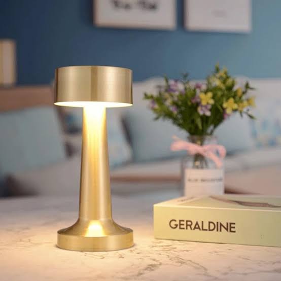 Modern Golden Touch LED Lamp – Elegant Ambient Table Light