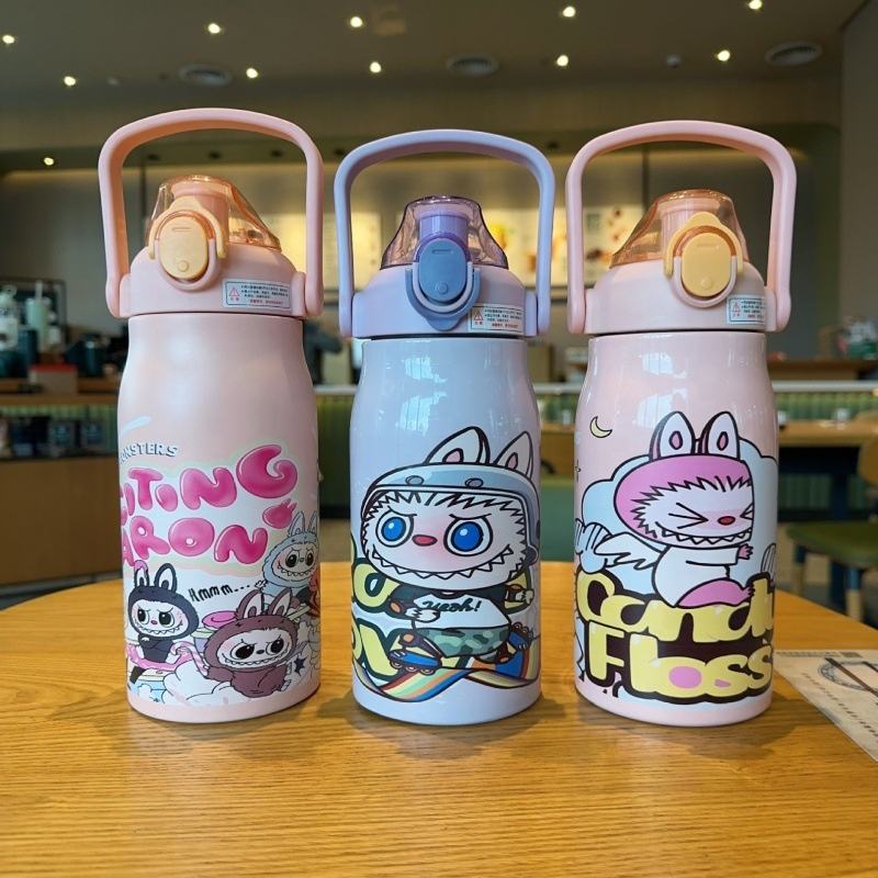 Cute Cartoon Stainless Steel Thermal Bottles & Tumblers – Multiple Designs