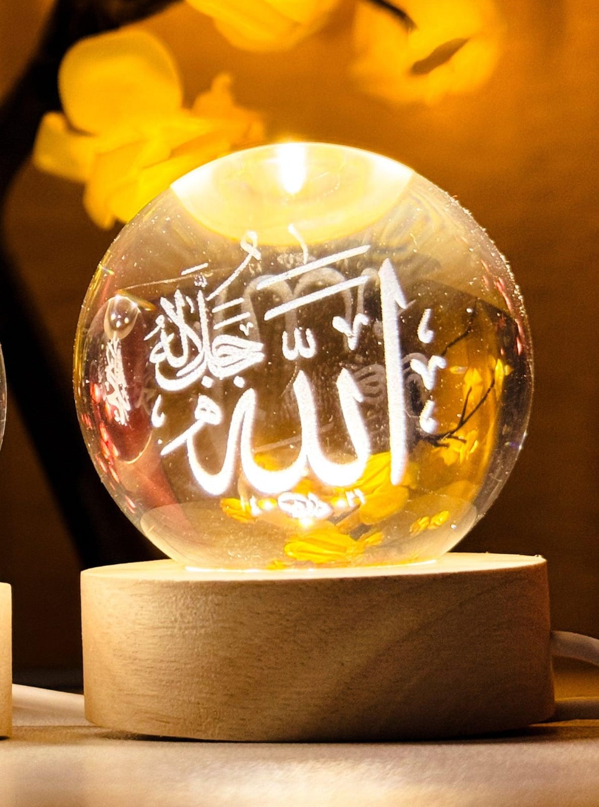 Crystal LED Lamp β Celestial Light for Magical Spaces
