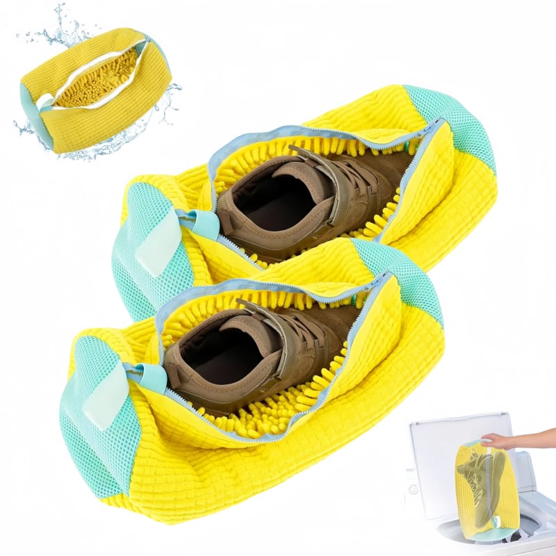 Reusable Shoe Cleaning Cover – Washable Shoe Protector & Floor Mop Slippers