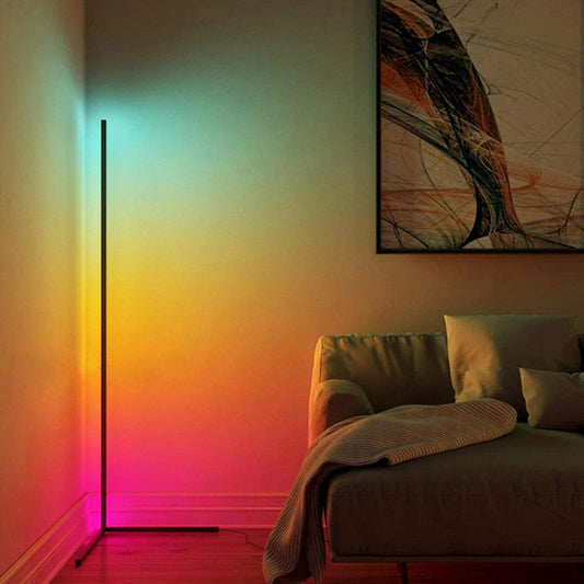 ColorGlowâ„¢ RGB LED Corner Floor Lamp