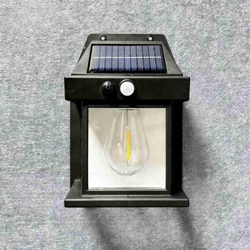 Solar-Powered LED Wall Light with Motion Sensor – Waterproof Outdoor Lamp