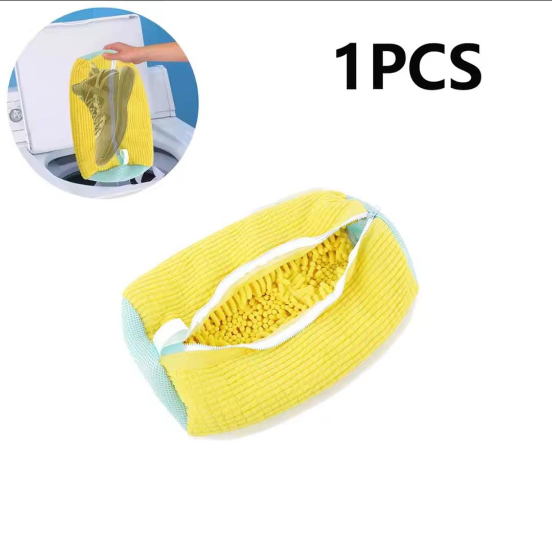 Reusable Shoe Cleaning Cover – Washable Shoe Protector & Floor Mop Slippers