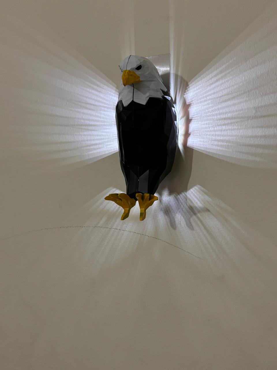 🦅 3D Eagle LED Wall Light