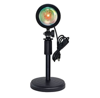 Sunset Projection Lamp – RGB with Remote & Basic Non-Remote | Aesthetic Lighting for Room Décor